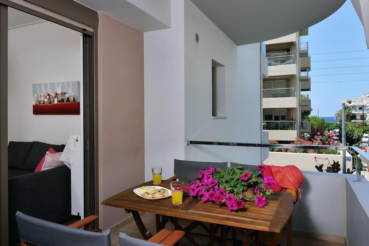 New Apartment Near The Beach. Hriszí Aktí Haniá Kültér fotó