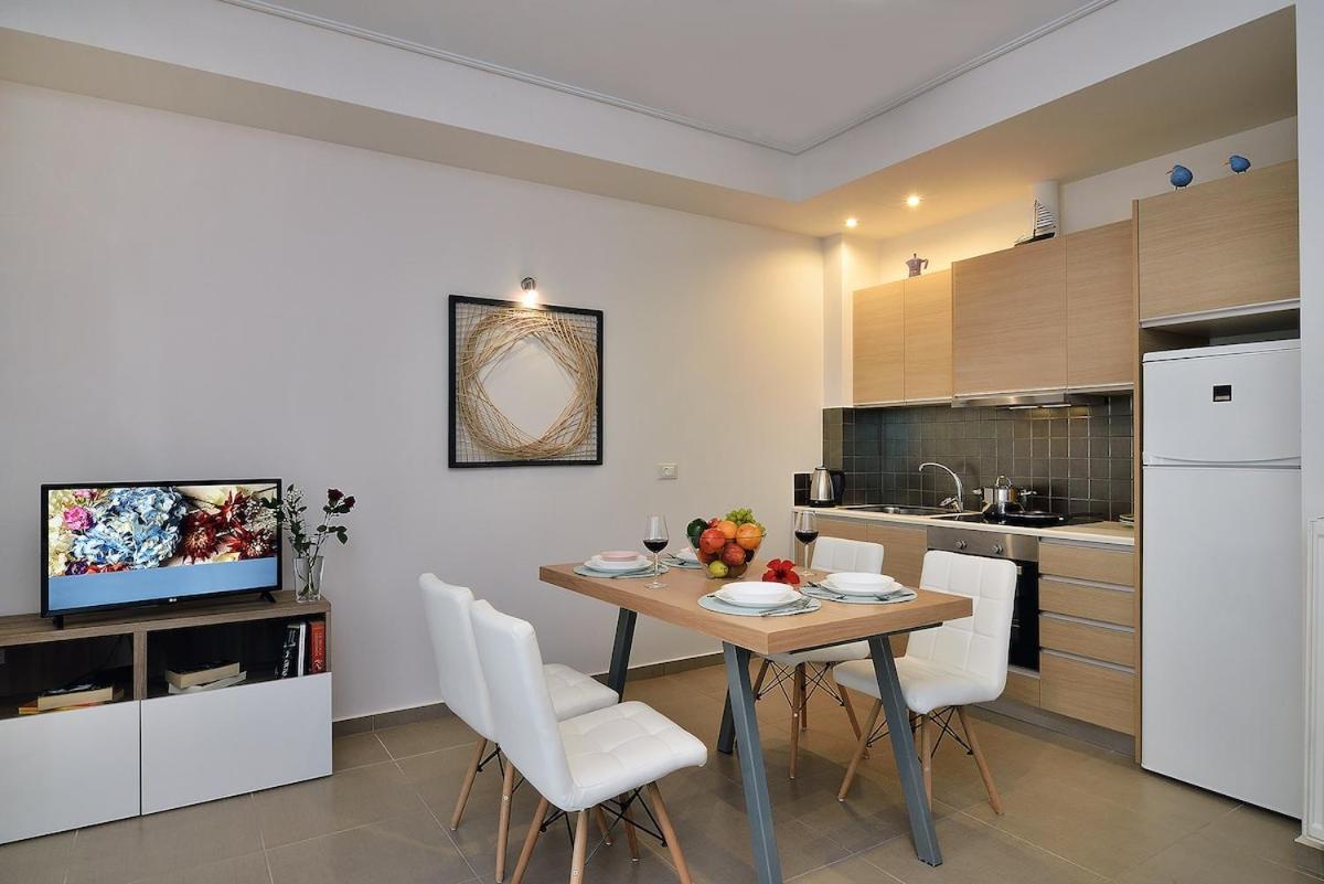 New Apartment Near The Beach. Hriszí Aktí Haniá Kültér fotó