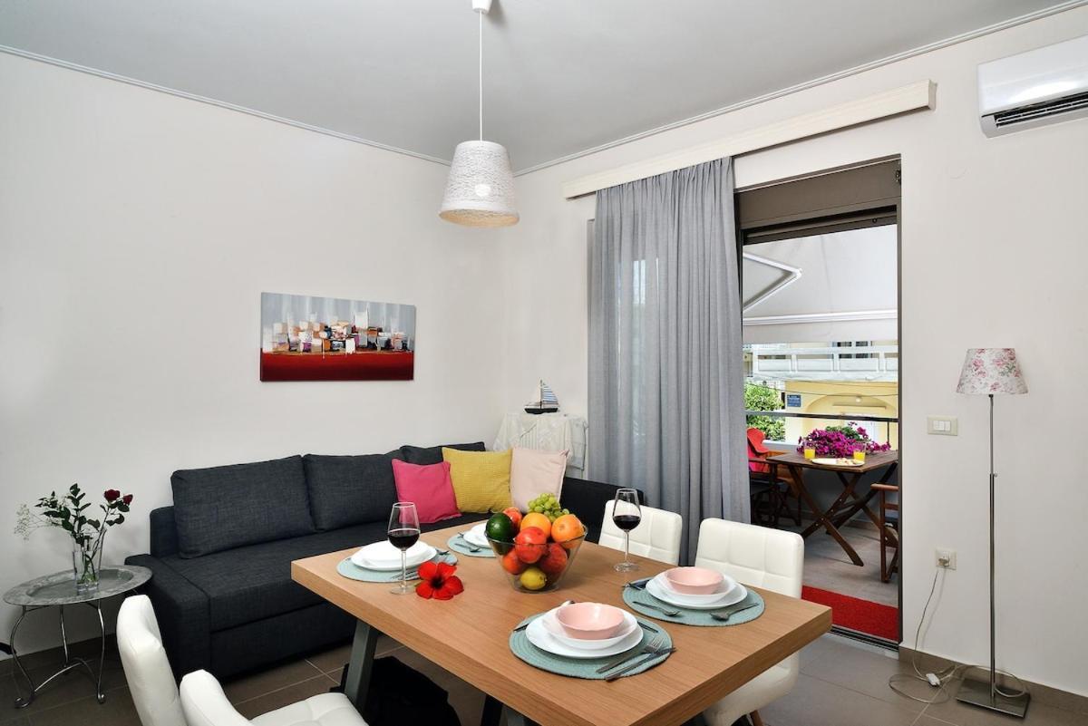 New Apartment Near The Beach. Hriszí Aktí Haniá Kültér fotó